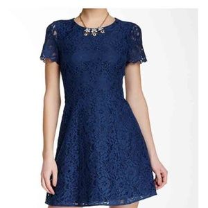 NWT J Crew Floral lace dress E3707 sz 16